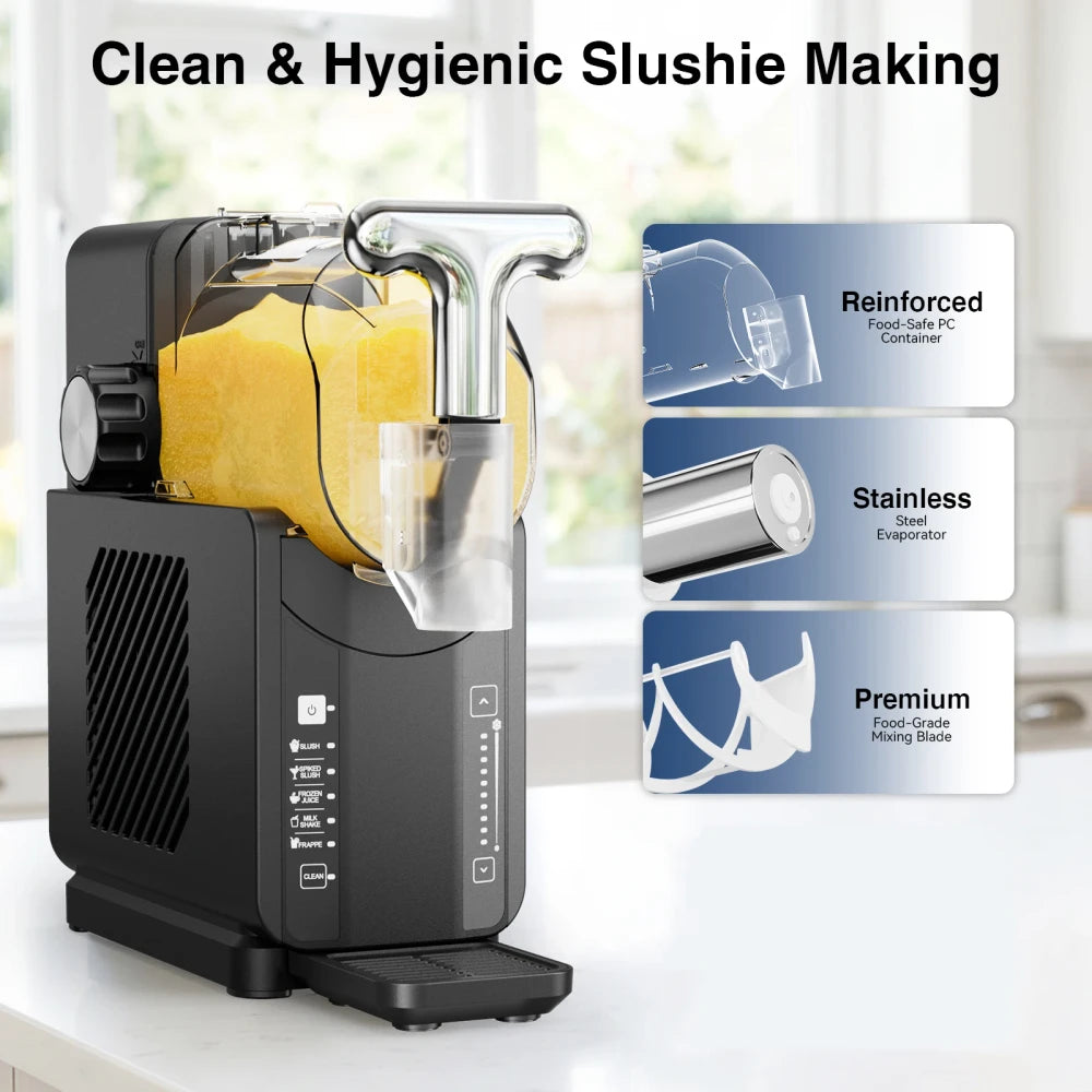Quiet Compressor Slushie Machine
