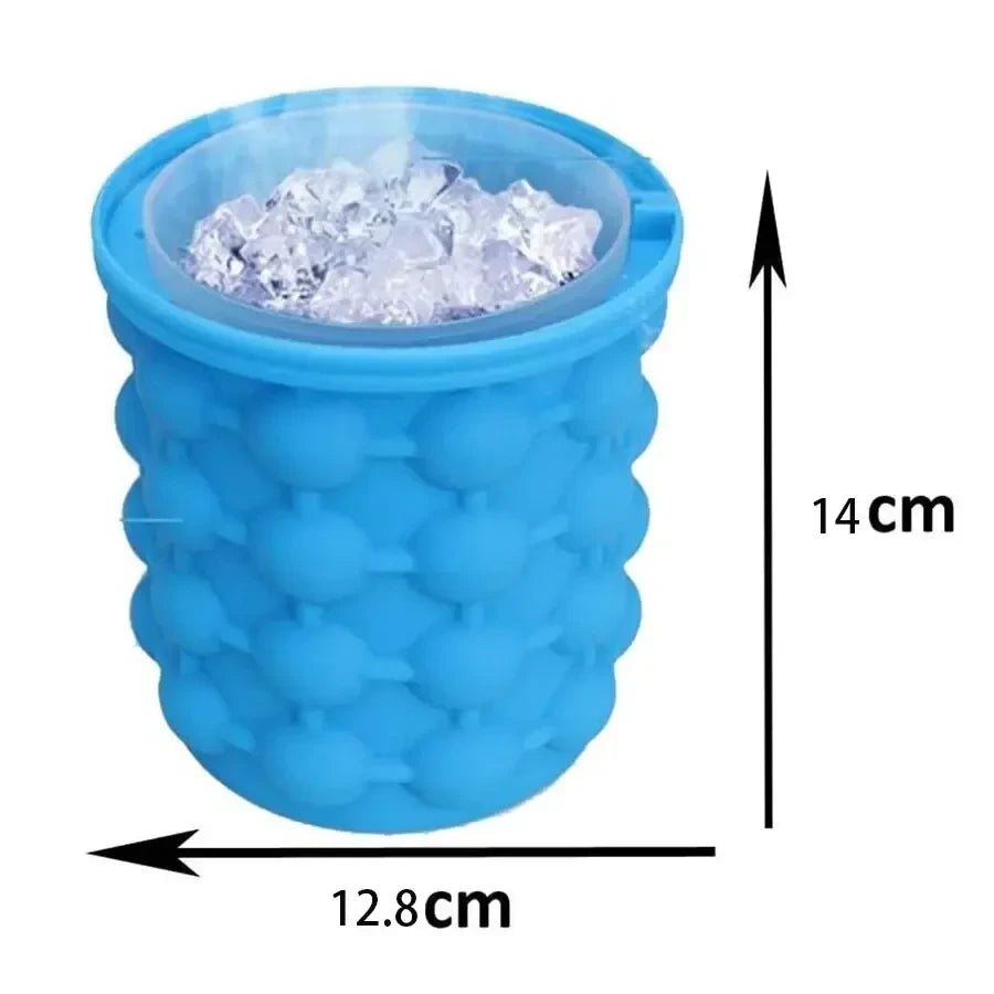 Portable Silicone Ice Bucket